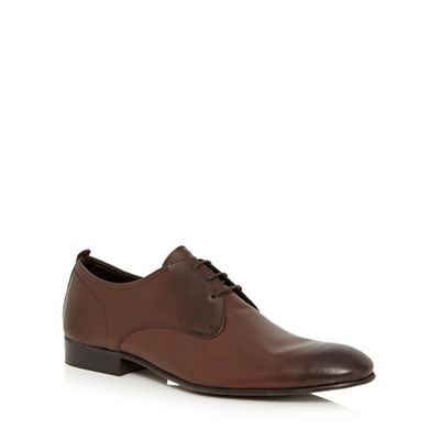Base London Brown 'Business' Derby shoes